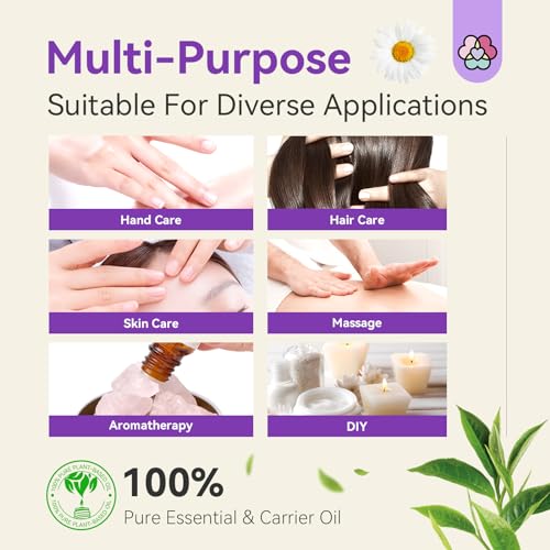 SAVILAND Essential Oils for Cuticle Nails: 100% Pure Natural Essential Oil Tea Tree Lavender Jasmine SAVILAND