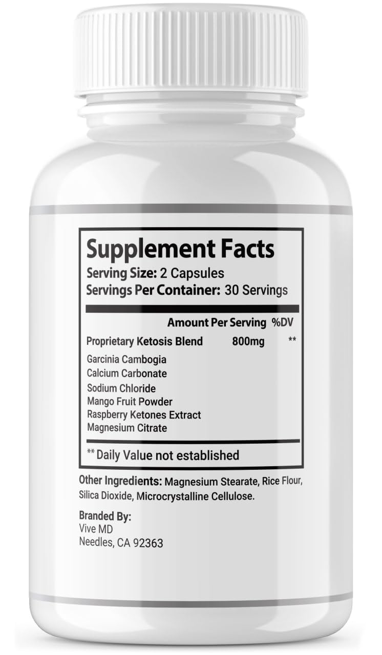 Lean Bliss Official Formula for Maximum Strength - Natural Slim Capsule Advanced Metabolism VIVE MD