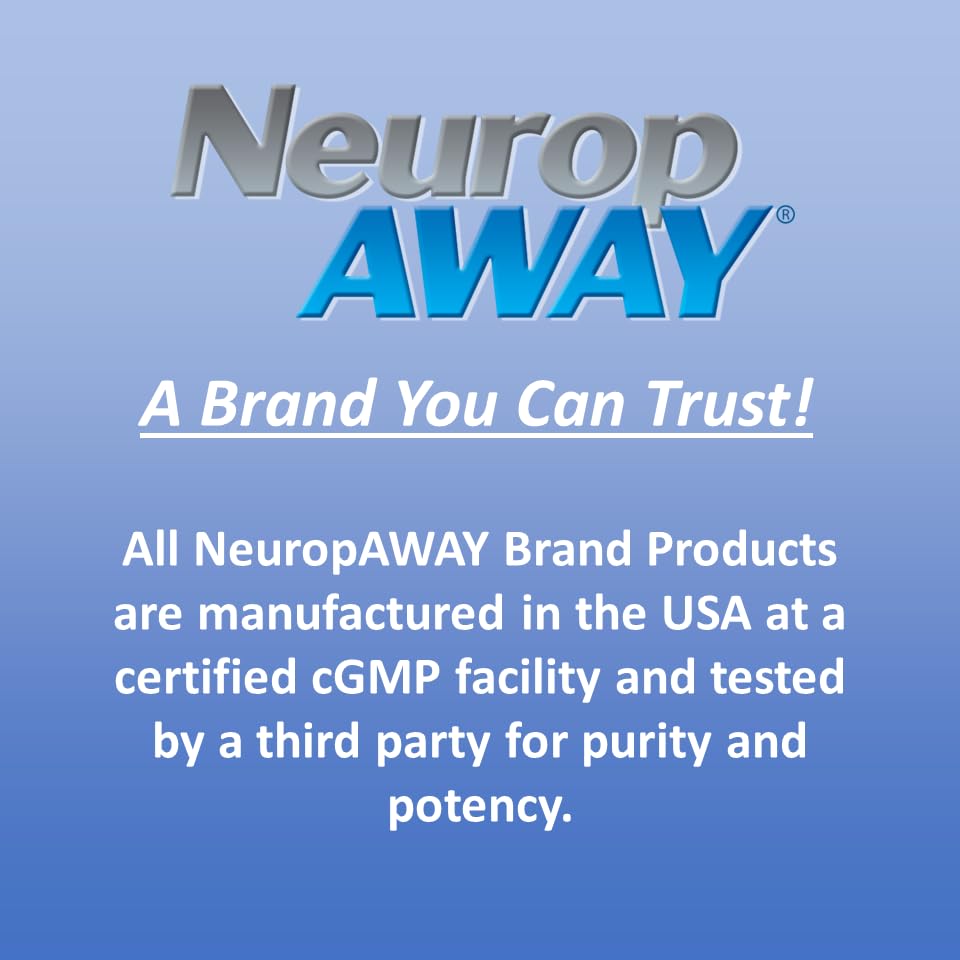 NeuropAWAY Elements Acetyl L-Carnitine 500mg 60ct Acid Resistant Capsules (60 500mg NeuropAWAY