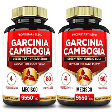 Garcinia Cambogia 9550mg - 4 Month Supply - Supplement for Men and Women - A Natural