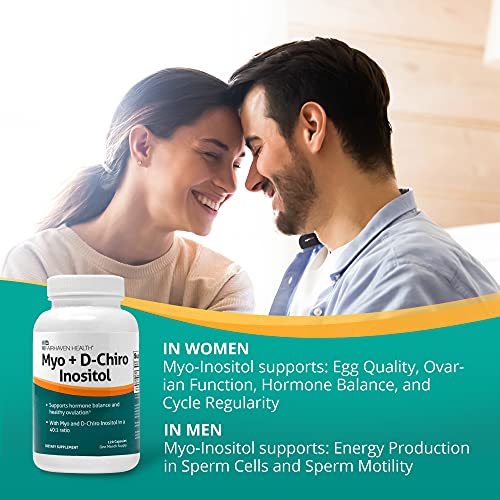 Fairhaven Health Myo-Inositol and D-Chiro Inositol Supplement | 40:1 Ratio | Female Fairhaven Health
