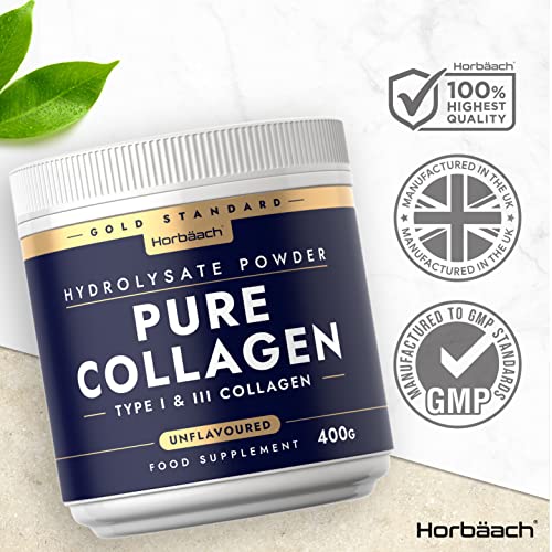 Collagen Powder | Gold Standard Bovine Collagen Peptides | Hydrolyzed Collagen Horbäach