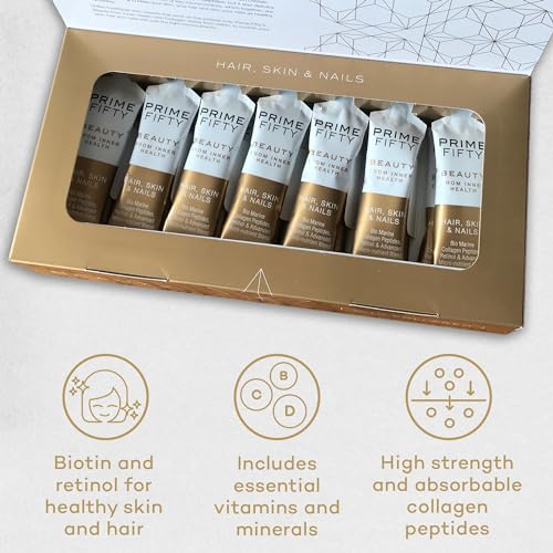 Prime Fifty Liquid Collagen 5,000mg, 14 x 15ml Sachets – Passion Fruit Flavour FutureYou Cambridge