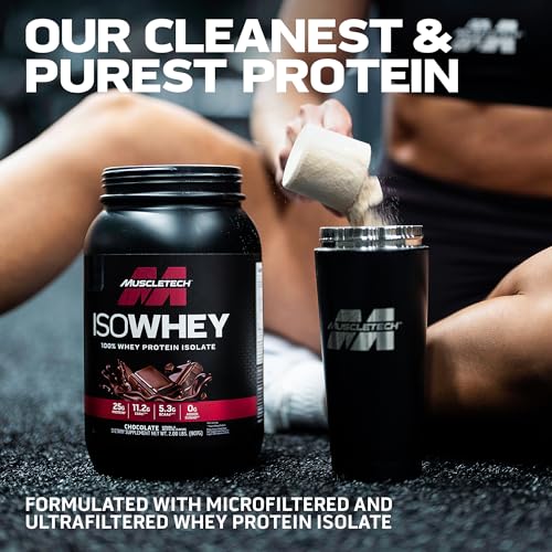 MuscleTech | IsoWhey | Whey Protein Isolate Powder| Muscle Builder for Men & Women MuscleTech
