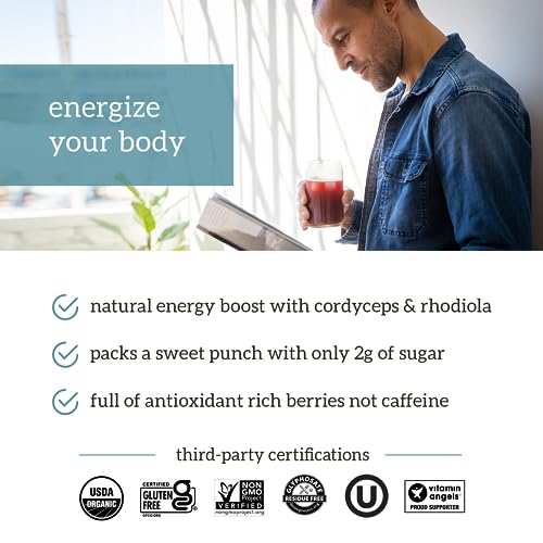 Organifi Green Juice and Red Juice Bundle - 30 Day Supply - Delicious, Refreshing Organic Organifi