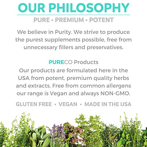 Organic Liver Cleanse Detox & Repair (Vegan, Non-GMO) Milk Thistle Extract (80% Silymarin) PURE CO