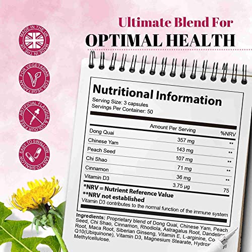 GinSen MyUterus Care for Women’s Warm Uterus, Pregnancy & Menstrual Wellness GinSen