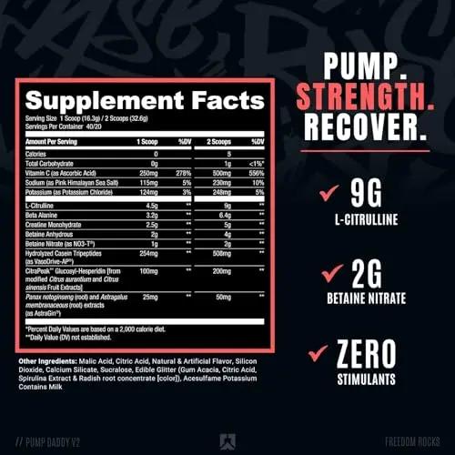 RYSE Up Supplements Signature Series Pump Daddy V2 | Official Noel Deyzel Non Stim RYSE Up Supplements