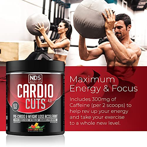 Cardio Cuts NDS Nutrition 4.0 Pre Workout Supplement - Advanced Weight Loss and Pre Cardio Cuts