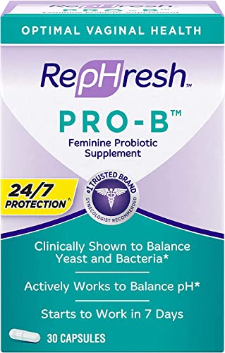 RepHresh Pro-B Probiotic Feminine Supplement Rephresh