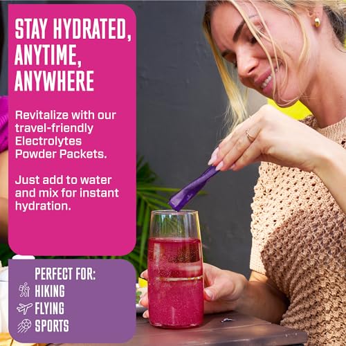 KEY NUTRIENTS Multivitamin Electrolytes Powder Packets - Fruity Grape 20 Pack 