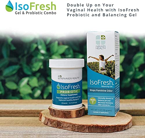 IsoFresh Probiotic: for Vaginal Balance of Yeast and Bacteria in Women Fairhaven Health