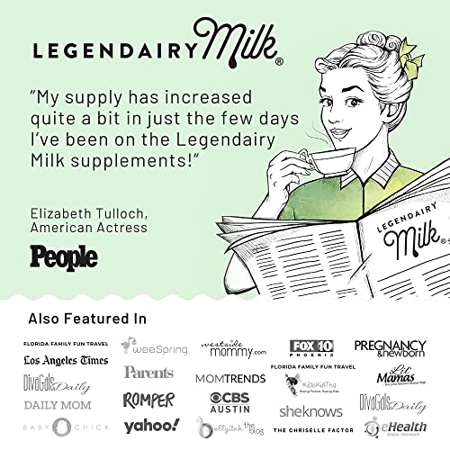 Legendairy Milk Cash Cow Lactation Supplement, Moringa, Alfalfa, and Goat's Rue Legendairy Milk