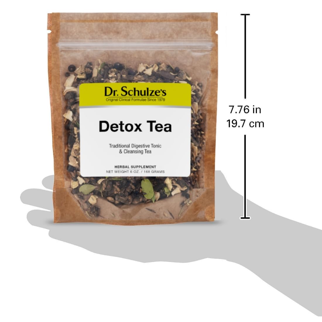 Dr. Schulze's | Detox Tea | All Purpose Herbal Tonic | Powerful Digestive Stimulant Dr. Schulze's