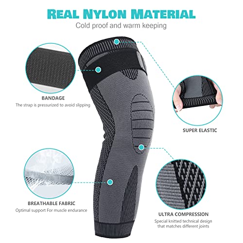 DAFUZ Tourmaline Acupressure self-Heating Shaping Knee Sleeve, Mugwort Acupressure DAFUZ