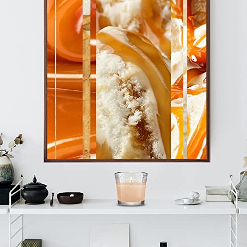 Glade Candle Jar, Air Freshener, Vanilla Caramel Twist, 3.4 oz, 2 Count Glade