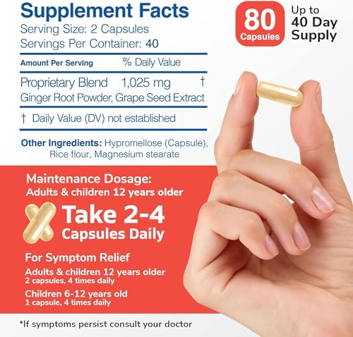 Dizzy Stop Dr. Barton’s All-Natural Vertigo Comfort, Inner Ear Balance Supp Dizzy Stop