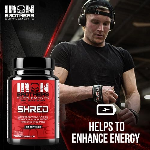 Shred for Men & Women | Strong Appetite Suppressant for Weight Loss Management Iron Brothers Supplements