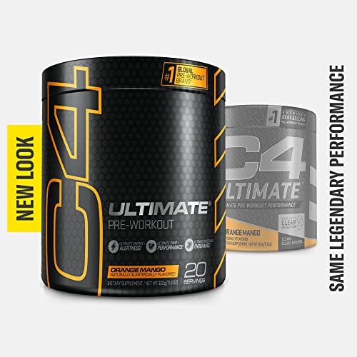 Cellucor C4 Ultimate Pre Workout Powder Orange Mango - Sugar Free Preworkout Cellucor