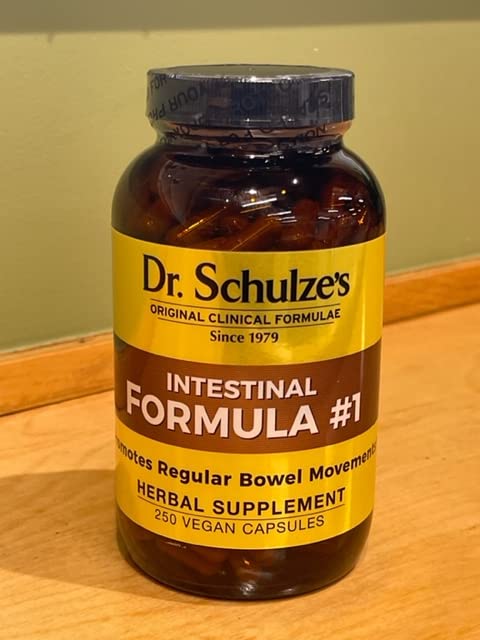 Dr. Schulze's Intestinal Formula #1 | All Natural Bowel Cleanse | Promotes Regular Dr. Schulze's