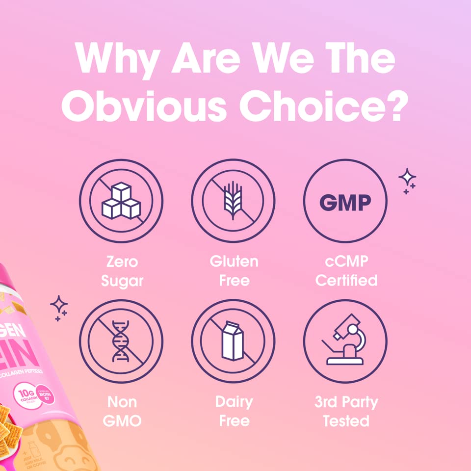 Obvi Collagen Peptides, Protein Powder, Keto, Gluten and Dairy Free, Hydrolyzed Grass Obvi