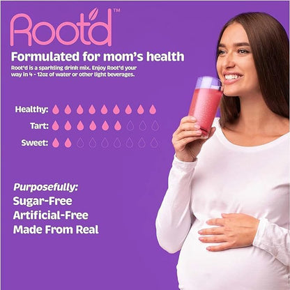 Root'd Prenatal & His Multivitamin Powder Bundle with 3X Electrolytes for Mummy & Daddy