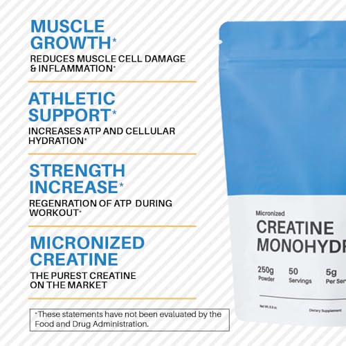 Donson Creatine Monohydrate for Women Booty Gain – 8.8oz Creatine Powder Donson