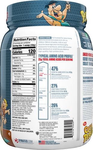 Dymatize ISO100 Hydrolyzed Protein Powder, 100% Whey Isolate Protein, 25g of Protein Dymatize