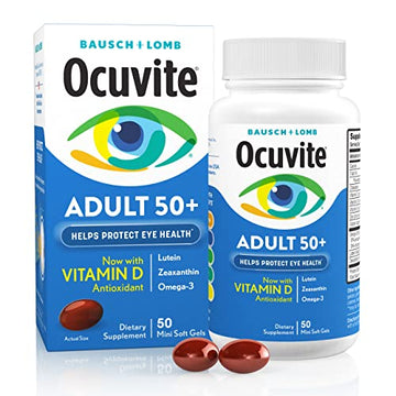 Ocuvite Eye Vitamin & Mineral Supplement, Contains Zinc, Vitamins C, E Ocuvite