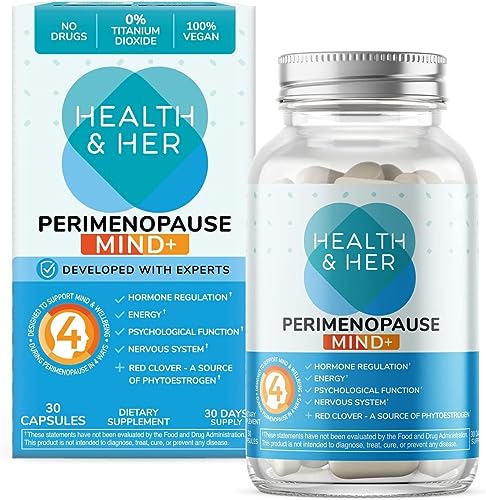 Health & Her Perimenopause Mind, Cognitive Function Support, Pre-Menopause