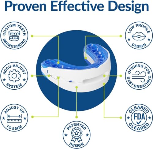 VitalSleep Anti-Snoring Mouthpiece, Adjustable Jaw Positioning Vital Sleep