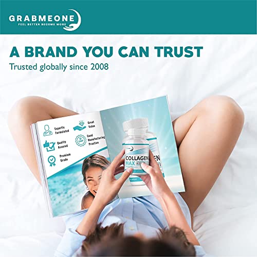 Premium Marine Collagen Supplements for Women, Ultra Potent Marine Collagen Capsules Collagen Max