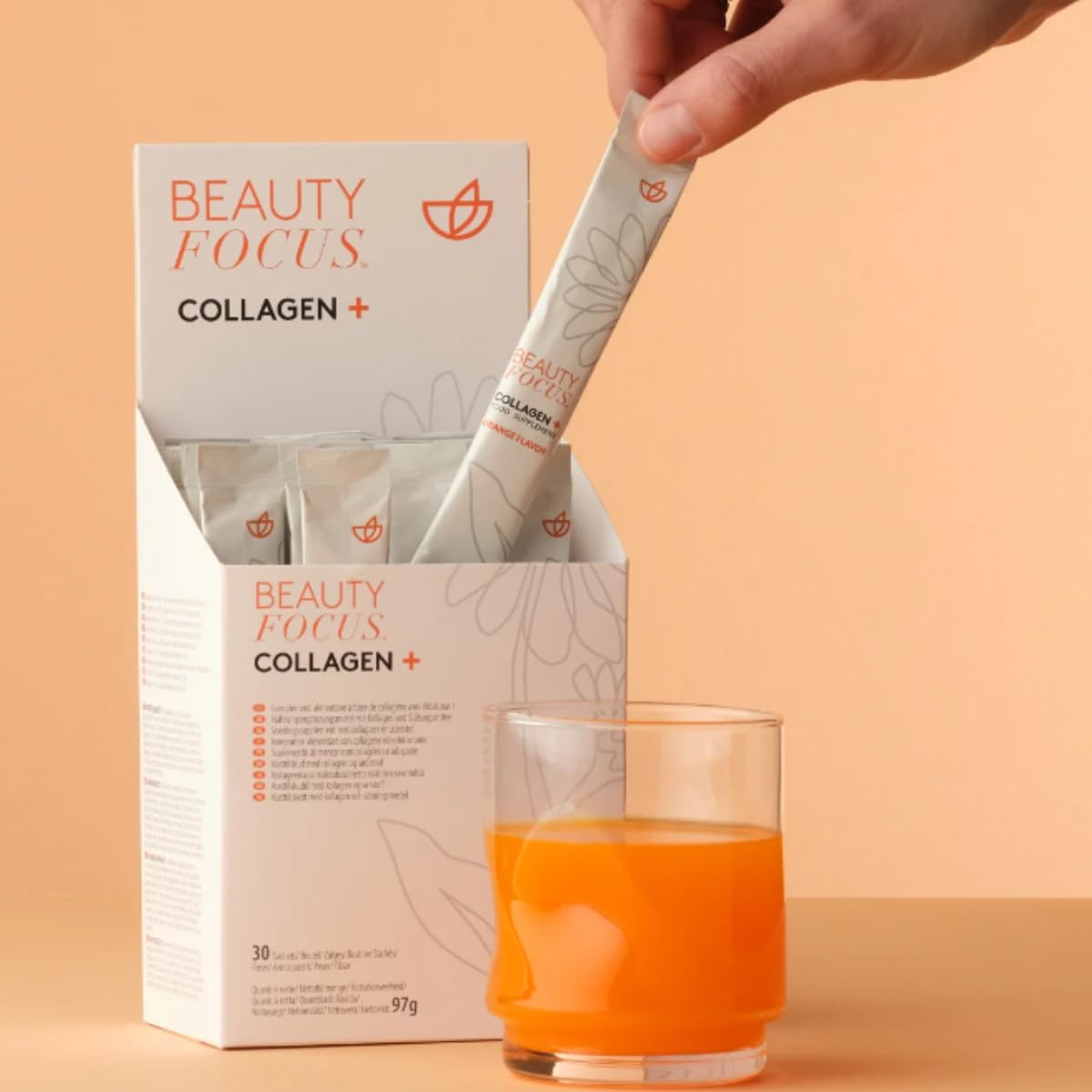 NuSkin Beauty Focus Collagen+ 30 sachets are Highly Digestible Collagen Generic