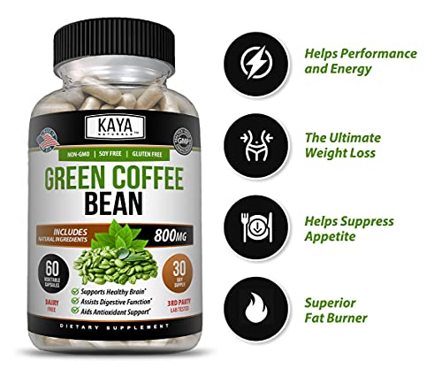 Kaya Naturals Green Coffee Bean 60ct - Weight Management Kaya Naturals