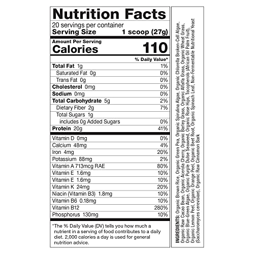 Dr. Schulze's | SuperProtein Plus | 100% Plant Protein Concentrate | Organic Powder Mix Dr. Schulze's