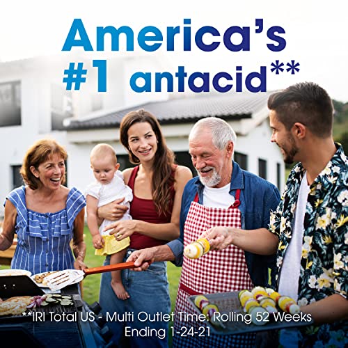 TUMS Antacid Chewable Tablets, Extra Strength for Heartburn Relief, Assorted Fruit TUMS