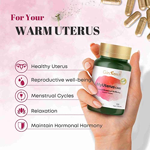 GinSen MyUterus Care for Women’s Warm Uterus, Pregnancy & Menstrual Wellness GinSen