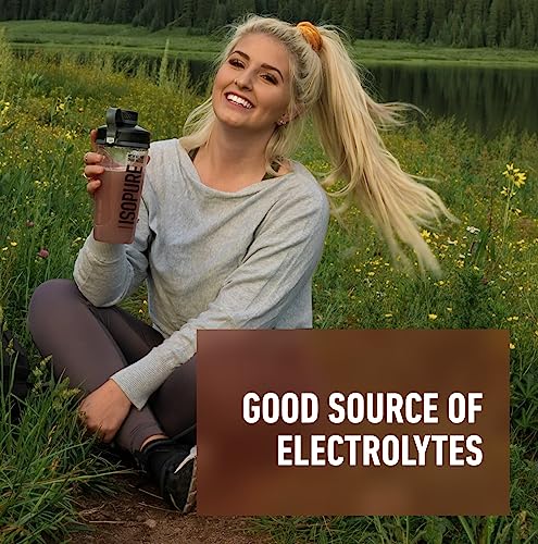 Isopure Protein Powder, Low Carb Whey Isolate, Gluten Free, Lactose Free, 25g Protein Isopure