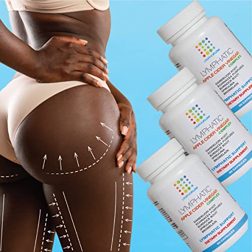 Bruizex Apple Cider Vinegar Complex Capsules, Lymphatic Drainage Apple Cider Vinegar Bruizex