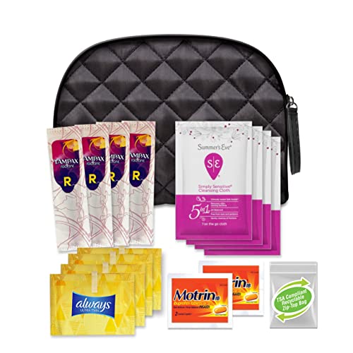 Convenience Kits International Women’s “On-The-Go” Feminine Care Travel Essentials Featuring
