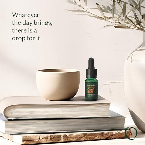 LIVEDROPS 24/7 Well-Feeling Confident Essential Oil Blend Livedrops 24/7
