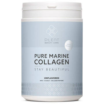 Plent Pure Marine Collagen Unflavored - Stay Beautiful - 5G Daily - Collagen Peptides - 300g