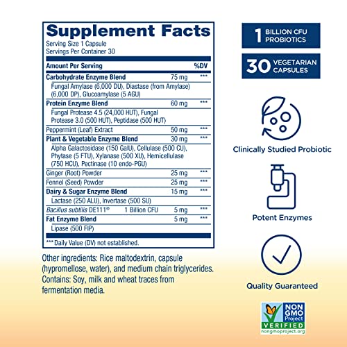 Renew Life Digestive Duo Probiotic + Enzymes; Probiotic Promotes Digestive Health Renew Life