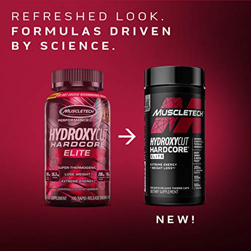 Hydroxycut Weight Loss Pills for Women & Men Hardcore Elite | Weight Loss Supplement Hydroxycut
