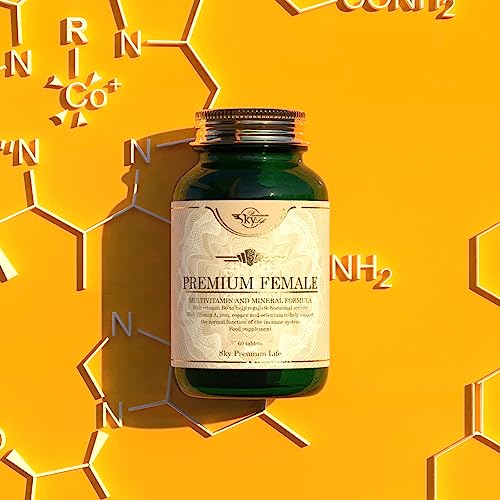 Sky Premium Life Female Multivitamin and Minerals Food Supplement – 60 Tablets Sky Premium Life