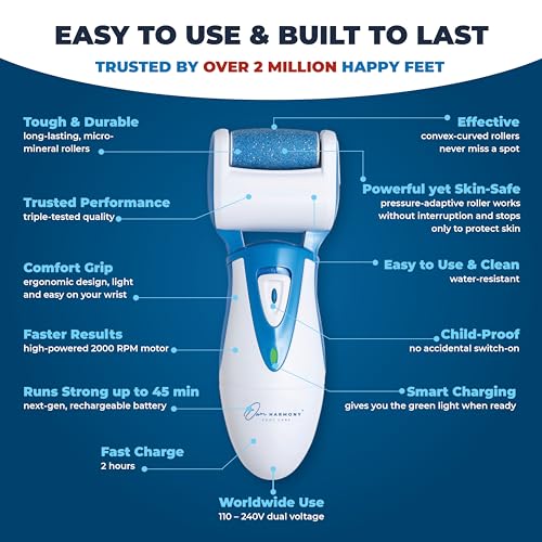 Electric Callus Remover: Own Harmony Professional Pedicure Tools Foot Own Harmony