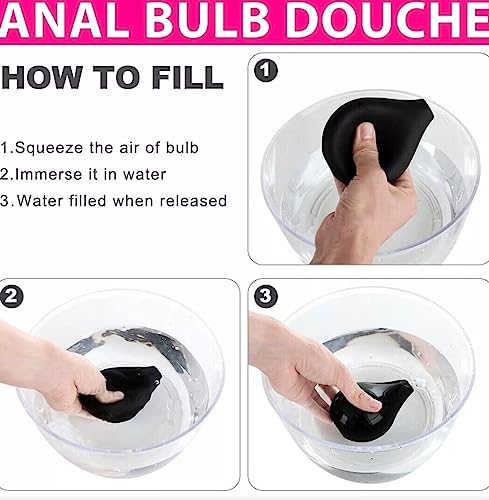 Bodundirect Medical Materials Anal Douche Enema Bulb Vaginal Douche Enemas Cleaner for Women’s Bodundirect