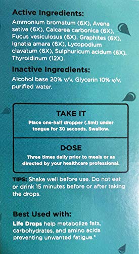 TLC Resolution Weight Loss Drops: 2 Oz - 60 ML Total Life Changes