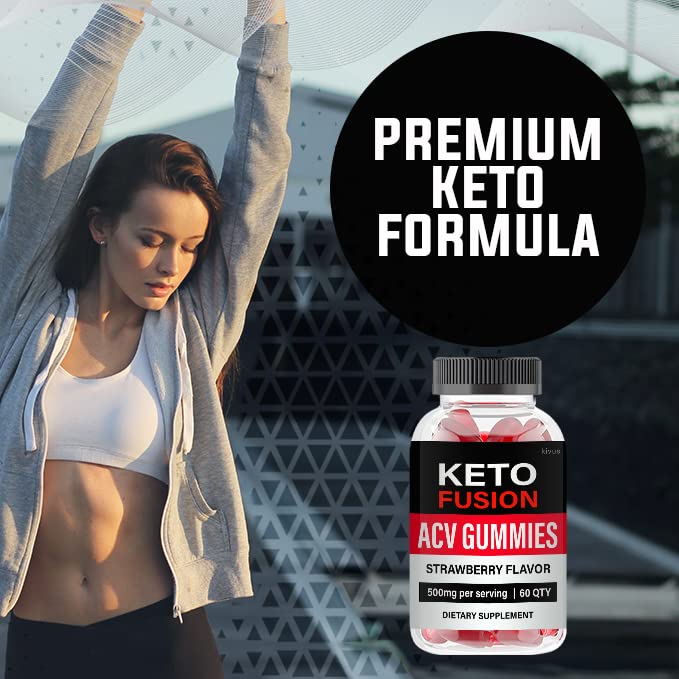 kivus Keto Fusion Gummies - Keto Fusion ACV Gummies (Single, 60 Gummies) kivus