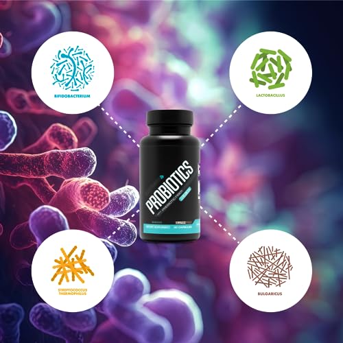 Sculpt Nation by V Shred Premium Probiotics - Digestive & Gut Health Support Sculpt Nation